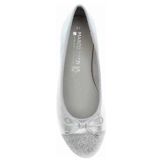 detail Dámske baleriny Marco Tozzi 2-82100-42 silver comb