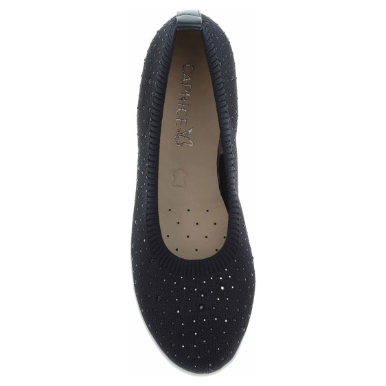 detail Dámske baleriny Caprice 9-22107-42 ocean knit