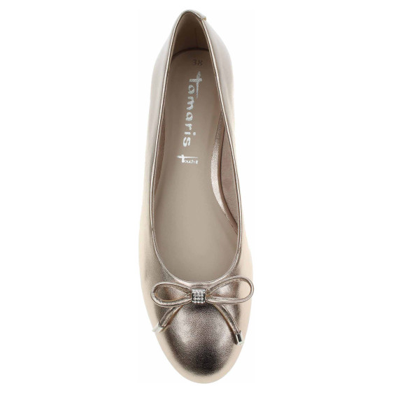 detail Dámske baleriny Tamaris 1-22105-44 light gold