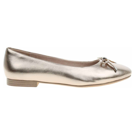 detail Dámske baleriny Tamaris 1-22105-44 light gold