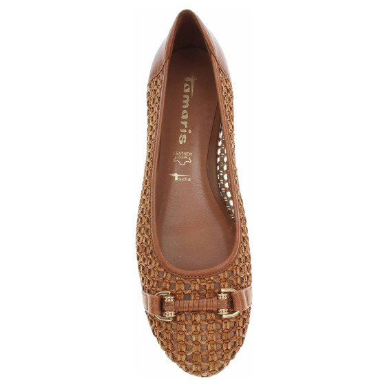 detail Dámske baleriny Tamaris 1-22138-44 cognac
