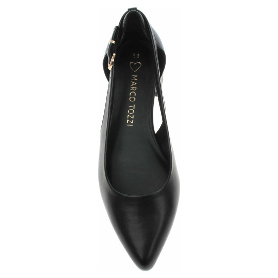 detail Dámske baleriny Marco Tozzi 2-22114-42 black
