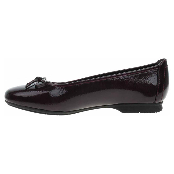 detail Dámske baleriny Jana 8-22163-41 dk purple pat