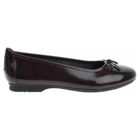 detail Dámske baleriny Jana 8-22163-41 dk purple pat