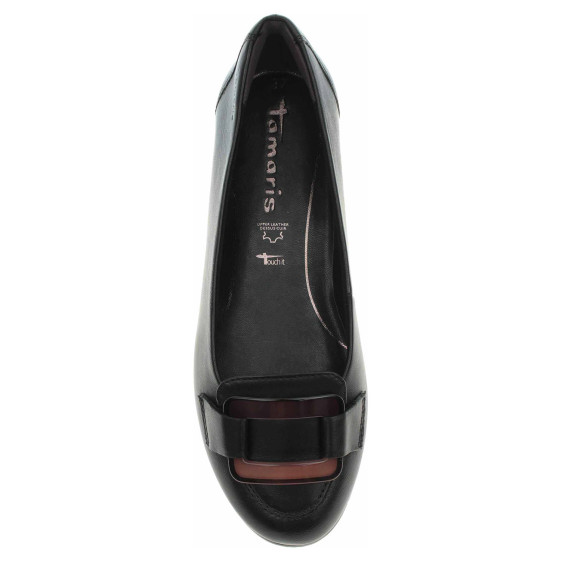 detail Dámske baleriny Tamaris 1-22170-45 black leather