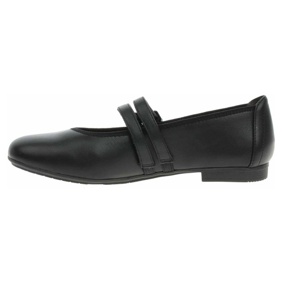 detail Dámske baleriny Jana 8-22177-44 black