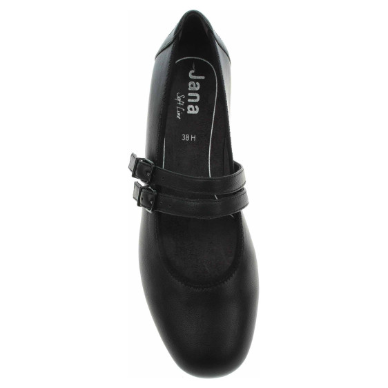 detail Dámske baleriny Jana 8-22177-44 black