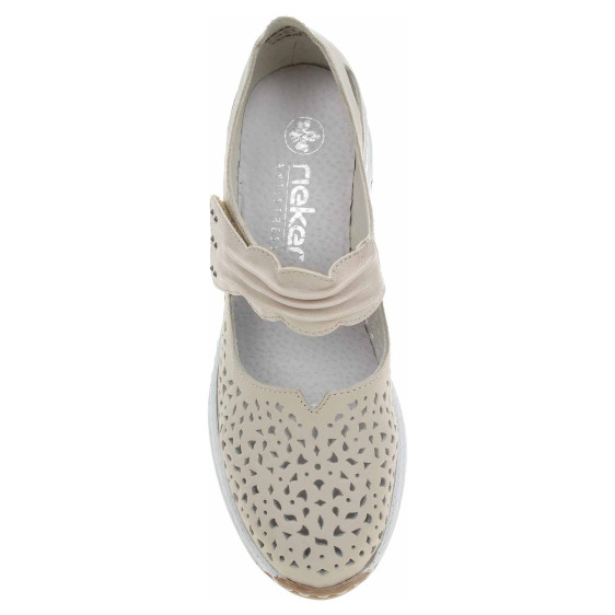 detail Dámske baleriny Rieker N4382-60 beige