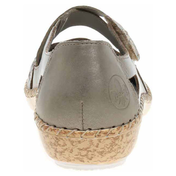 detail Dámske baleriny Rieker 44856-64 beige