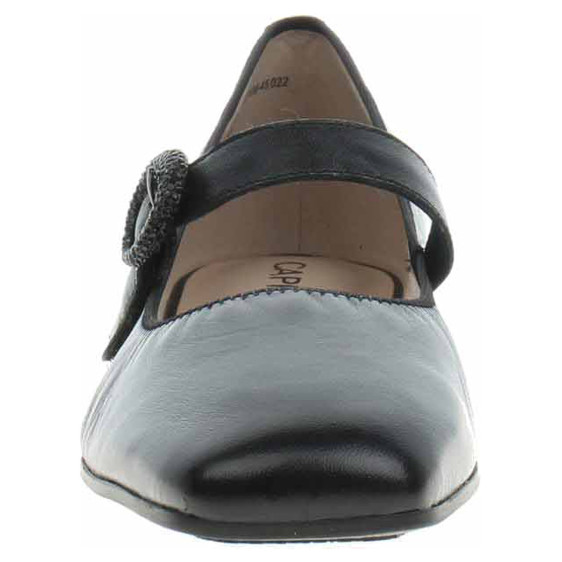 detail Dámske baleriny Caprice 9-22100-45 black nappa