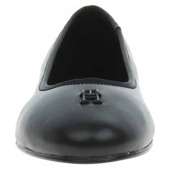 detail Dámske baleriny Tommy Hilfiger FW0FW08654 BDS Black