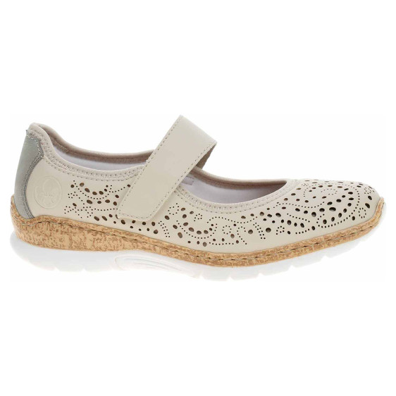 detail Dámske baleriny Rieker N4299-60 beige
