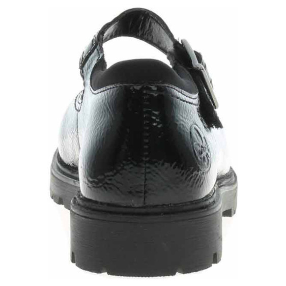 detail Dámske baleriny Rieker 45567-00 schwarz