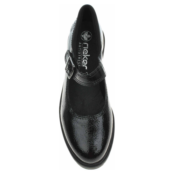 detail Dámske baleriny Rieker 45567-00 schwarz