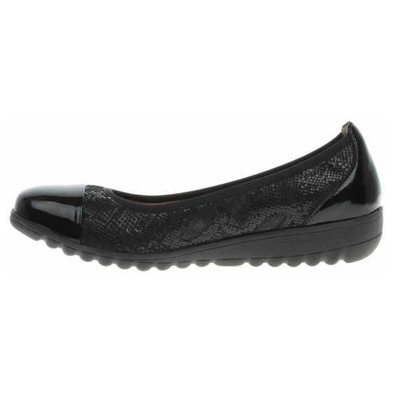 detail Dámske baleriny Caprice 9-22103-41 black comb