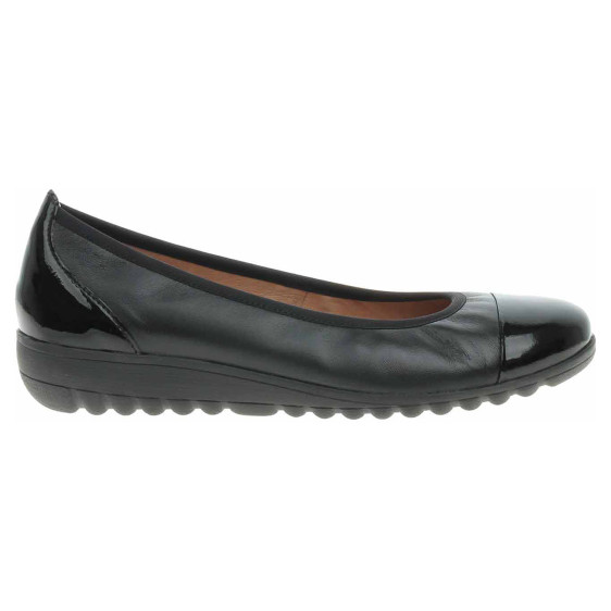 detail Dámske baleriny Caprice 9-22103-41 black nappa co