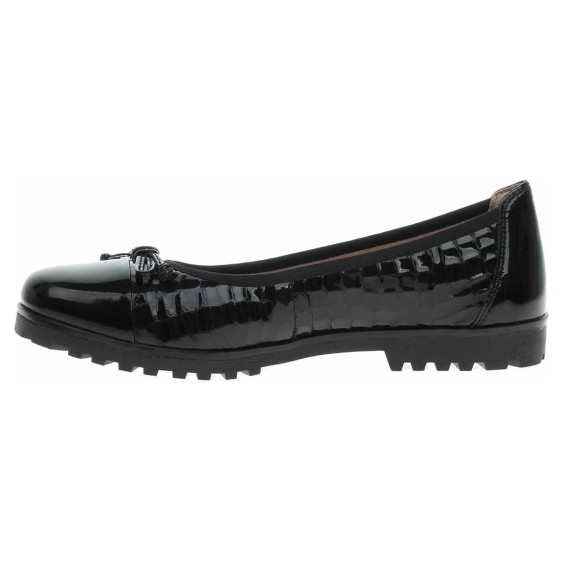 detail Dámske baleriny Caprice 9-22150-45 black croco