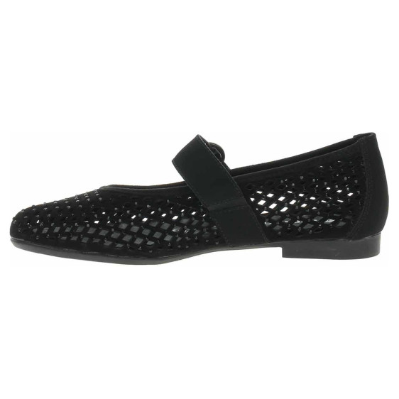 detail Dámske baleriny Remonte D0K18-02 schwarz