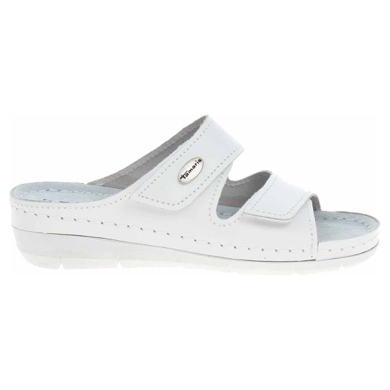 detail Dámske papuče Tamaris 1-27510-41 white leather