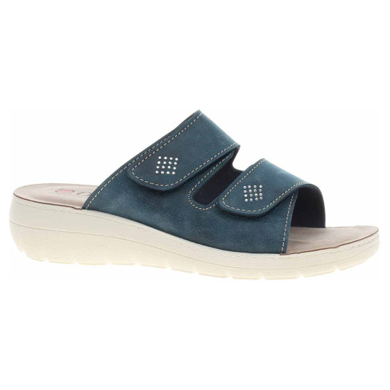 detail Dámske papuče Orto Med 2622-N17 modrá