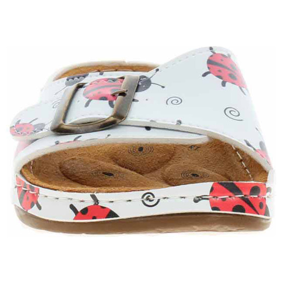 detail Dámske papuče Medi Line S182.010 bílá