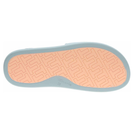 detail Dámske plážové papuče Tamaris 1-27511-44 lt.blue comb