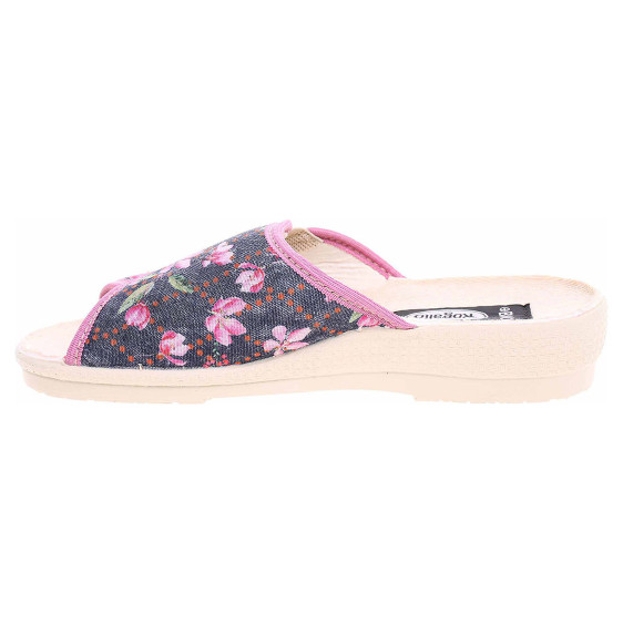 detail Dámske domáce papuče Rogallo 7101-018 modrá