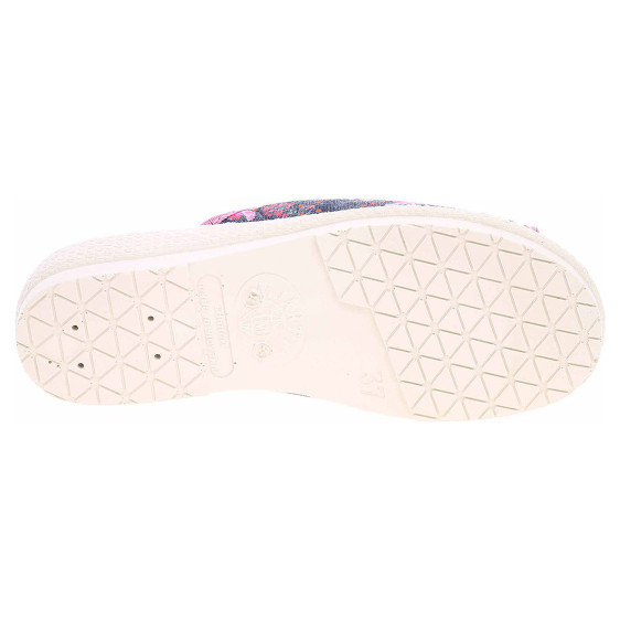 detail Dámske domáce papuče Rogallo 7101-018 modrá