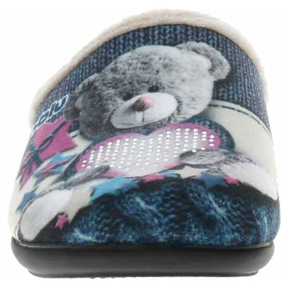 detail Dámske domáce papuče Inblu 155D210 modrá