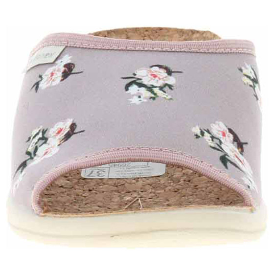 detail Dámske domáce papuče Rogallo 26945 fialová