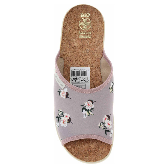 detail Dámske domáce papuče Rogallo 26945 fialová