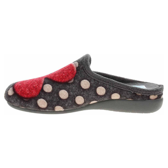 detail Dámske domáce papuče Medi Line 5145-023 gris