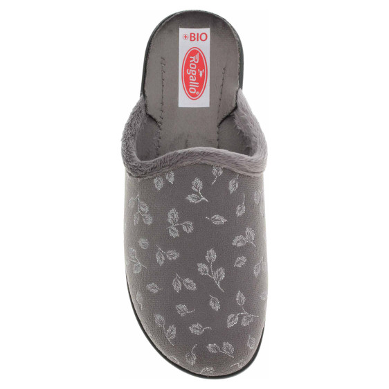 detail Dámske domáce papuče Rogallo 28276 šedá