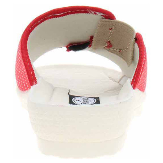 detail Dámske domáce papuče Rogallo 7101-022 červená