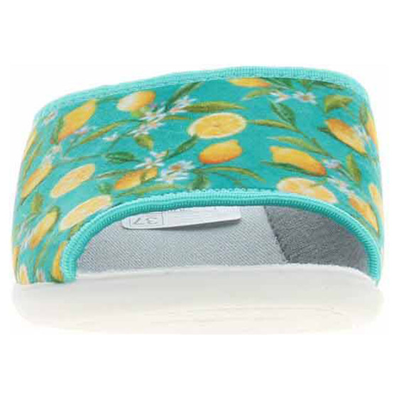 detail Dámske domáce papuče Rogallo 28797 zelená