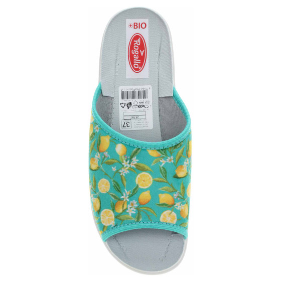 detail Dámske domáce papuče Rogallo 28797 zelená