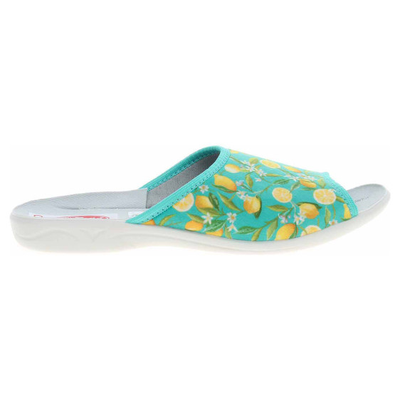 detail Dámske domáce papuče Rogallo 28797 zelená