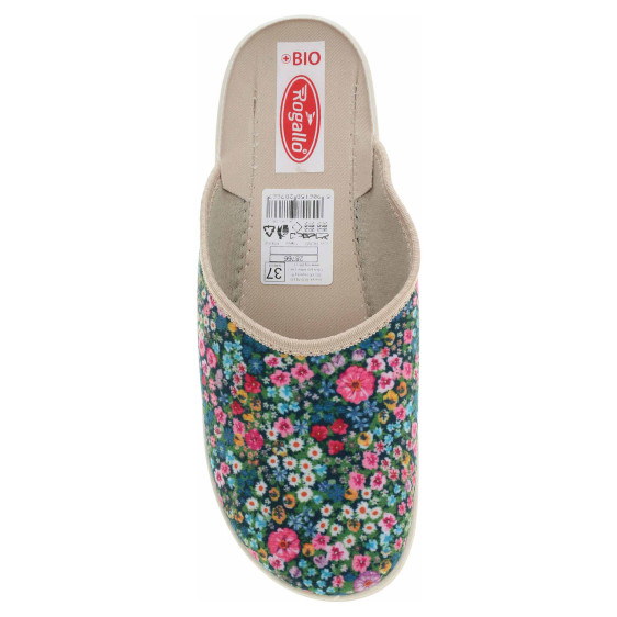 detail Dámske domáce papuče Rogallo 28766 multi