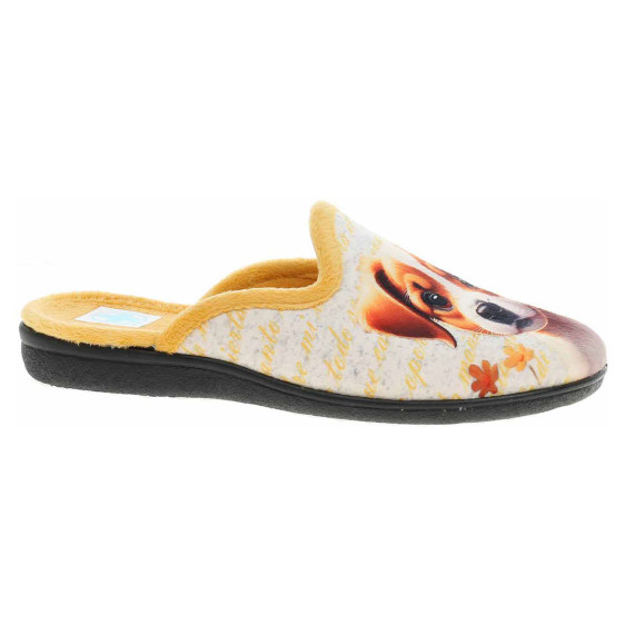 detail Dámske domáce papuče Medi Line 1146-024 amarillo