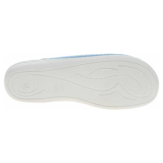 detail Dámske domáce papuče Rogallo 29106 modrá