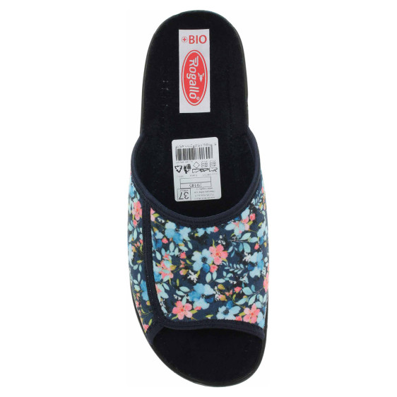 detail Dámske domáce papuče Rogallo 29145 modrá