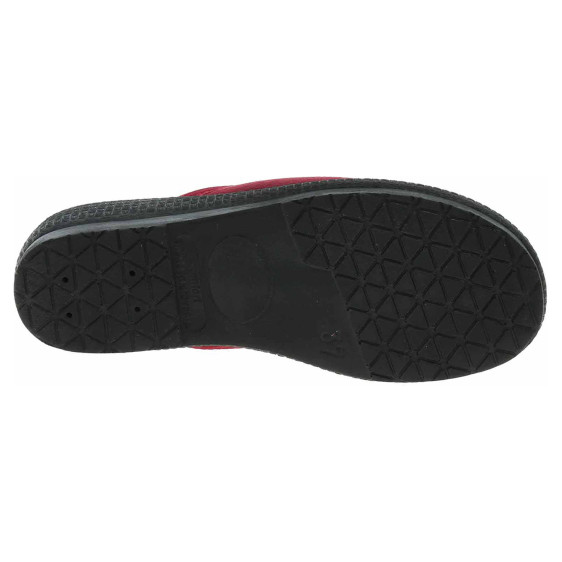 detail Dámske domáce papuče Rogallo 3361-003 bordo