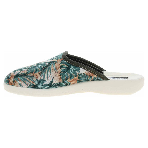 detail Dámske domáce papuče Rogallo 3100-048 zelená