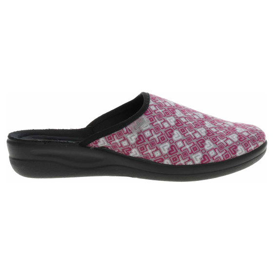 detail Dámske domáce papuče Befado 551D005 růžová