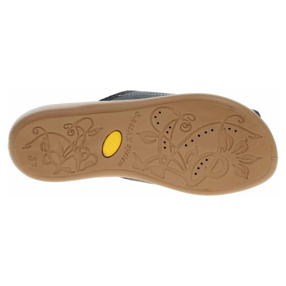 detail Dámske domáce papuče Befado 254D146 šedá