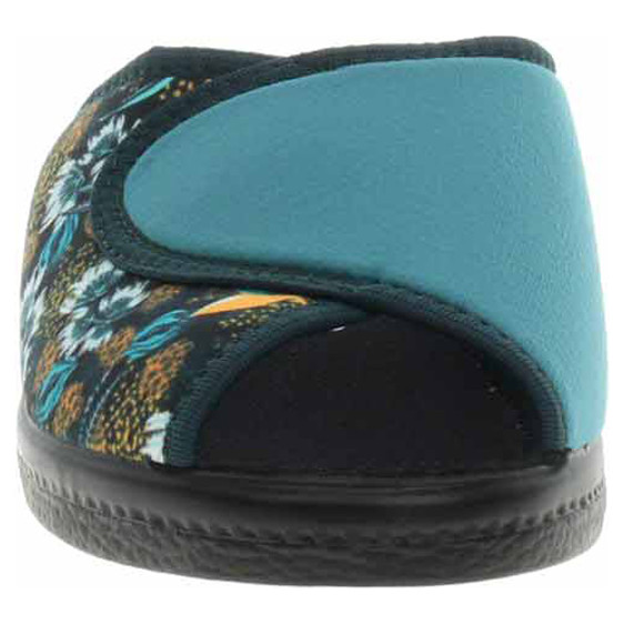 detail Dámske domáce papuče Rogallo 29531 modrá