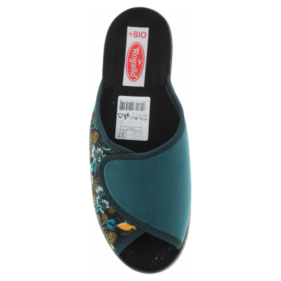 detail Dámske domáce papuče Rogallo 29531 modrá