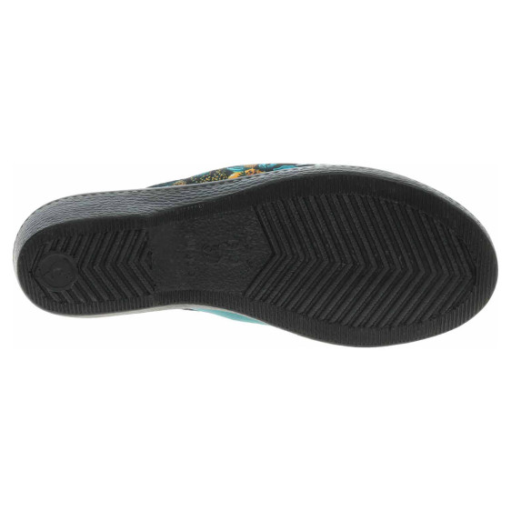 detail Dámske domáce papuče Rogallo 29531 modrá