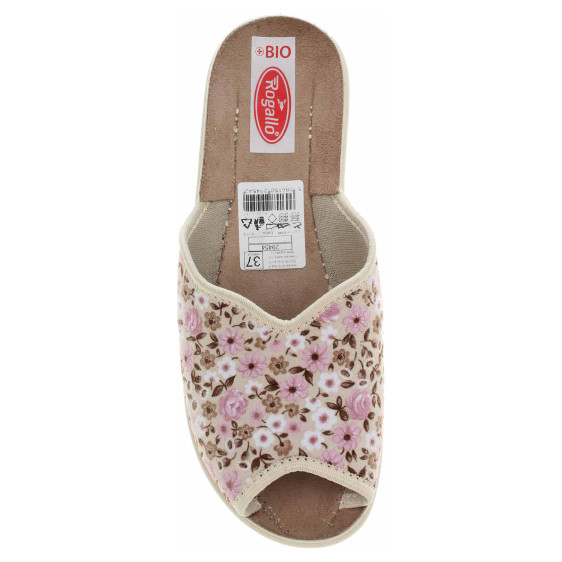 detail Dámske domáce papuče Rogallo 29454 růžová