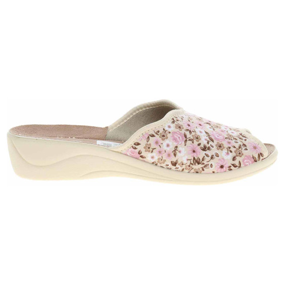 detail Dámske domáce papuče Rogallo 29454 růžová